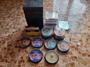Stock CD e DVD Vergini + Custodie Singole e Doppie