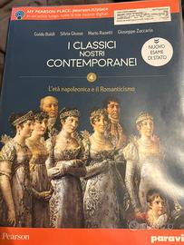 libri di italiano quinta superiore