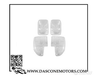 KIT 4 GEMME FRECCE TRASPARENTI BOOSTER 1999 2003