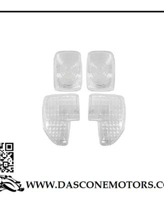 KIT 4 GEMME FRECCE TRASPARENTI BOOSTER 1999 2003