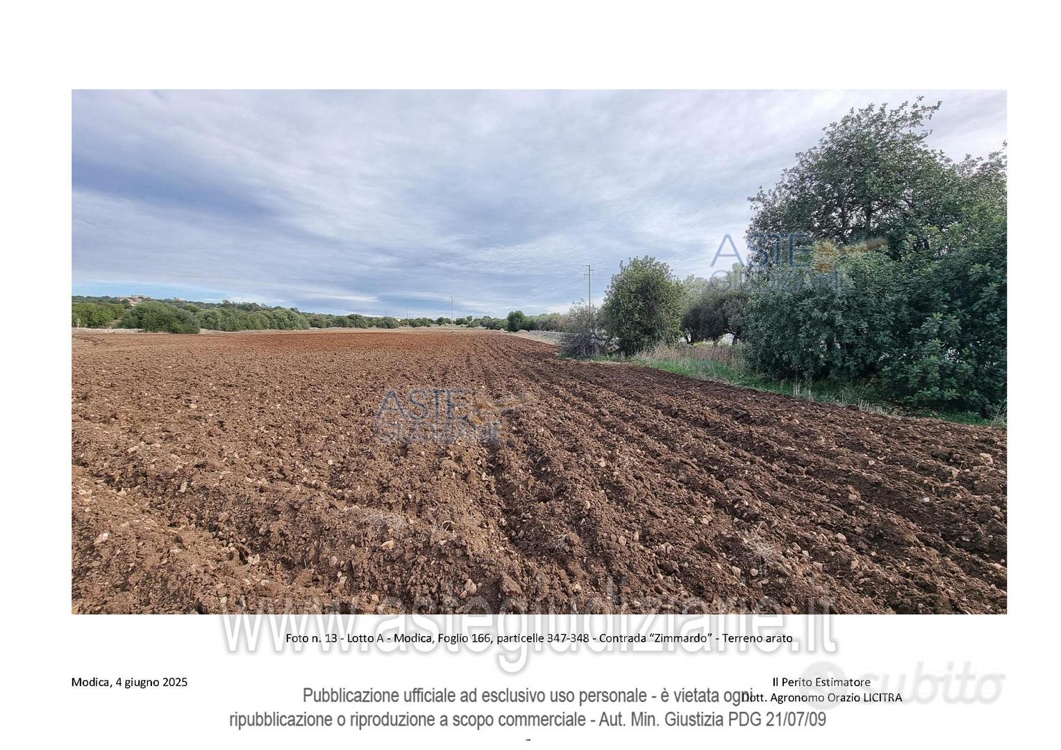 Terreno Agricolo Modica [A4358879] - Vista 5
