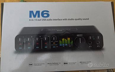 MOTU M6 Scheda Audio Professionale USB - 