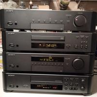 impianto Sony S7 completo vintage 4 pezzi