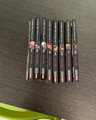 Manga 1-8 l’ attacco dei giganti