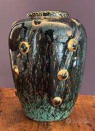 Gualdo Tadino vaso in ceramica vintage