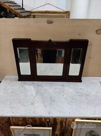Specchio vintage in legno