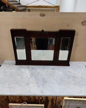 Specchio vintage in legno