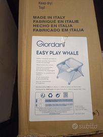 box Giordani Easy play whale