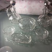 Set in cristallo vintage