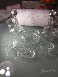 Set in cristallo vintage