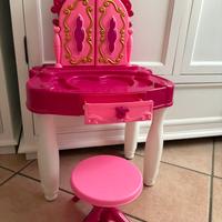 Tavolino toeletta bimba