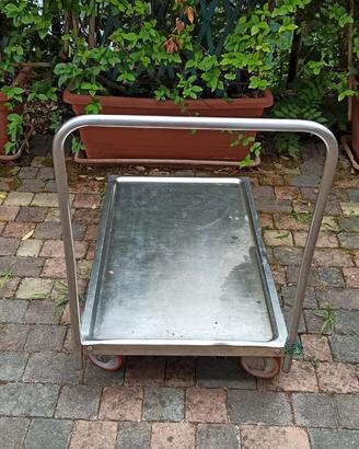 carrello acciaio inox 