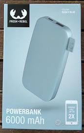 Powerbank  6000 mAh double power Fresh 'n Rebel