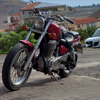 Moto custom suzuki ls 650 savage