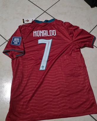 T shirt Ronaldo Portogallo