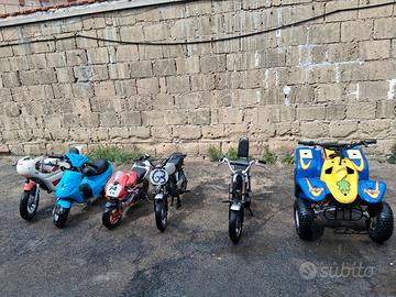 Bat baby a motore benzina funzionanti