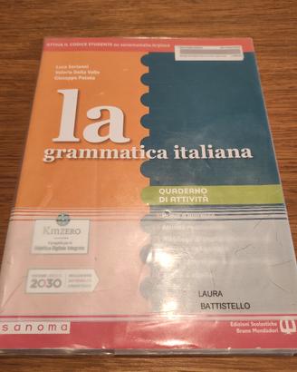 Grammatica Quaderno ISBN 9788869108525