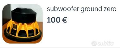 subwoofer 