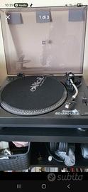 Giradischi Omnitronic BD-1390 USB con coperchio