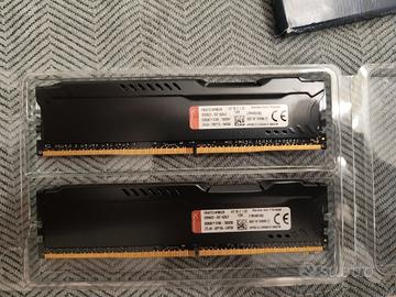 RAM HyperX Fury Black DDR4 8GB (2x4GB) 2133MHz CL1
