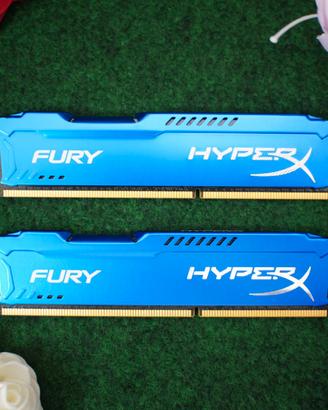 RAM Kingston HyperX Fury DDR3 8GB 1600MHz 2x4GB