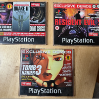 Set 3 CD demo per PS1 - Playstation Magazine
