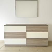 Comò moderno 6 cassetti con specchio – Policoro
