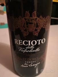 Recioto della Valpolicella Redoro anno 2015 Verona