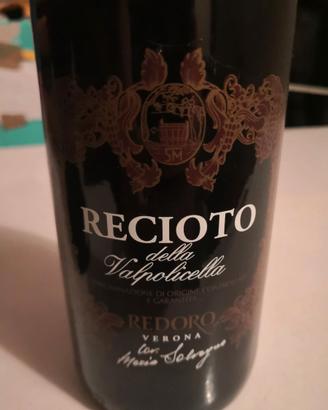 Recioto della Valpolicella Redoro anno 2015 Verona