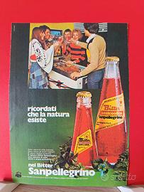 Inserto pubblicitario Bitter San Pellegrino