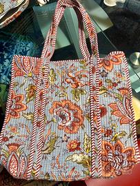 Borsa Tote nuova in cotone