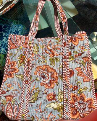 Borsa Tote nuova in cotone