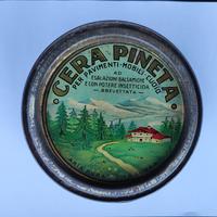 Scatola latta cera Pineta