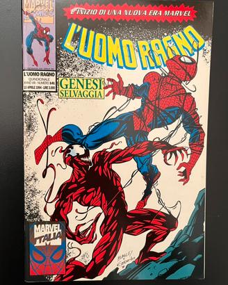 L'Uomo ragno 141 Genesi selvaggia Marvel 1994