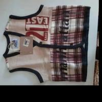 Set 2 gilet pile bambini  tg 24