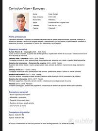 Autista Patente B / Addetto Consegne / Logistica