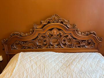 Struttura legno massello per letto matrimoniale