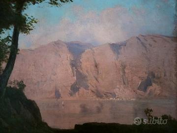 Giovan Battista Lelli quadro antico lombardo Lago 