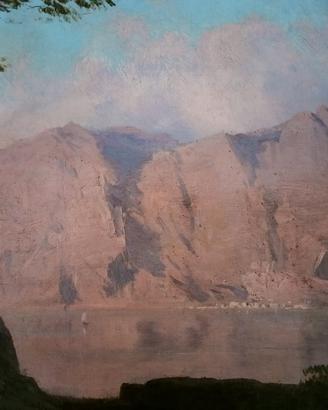 Giovan Battista Lelli quadro antico lombardo Lago 