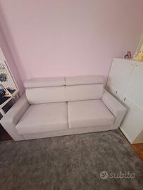 divano letto con materasso