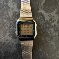 Raro orologio Casio vintage con calcolatrice touch