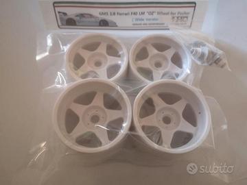 Cerchioni tipo BBS Pocher Ferrari Testarossa F40