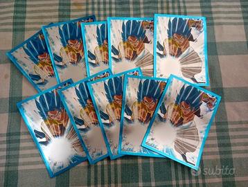 10 sleeves Dragon Ball Gogeta SSJ Blue Foil
