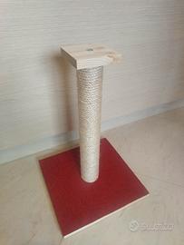 Tiragraffi gatto 46cm nuovo legno