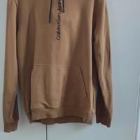 felpa Calvin Klein uomo colore marrone 