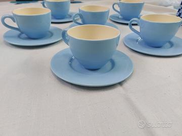 set tazze ceramica pagnossin vintage 