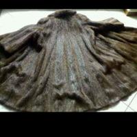  Pelliccia di Castoro  Marrone Scuro 