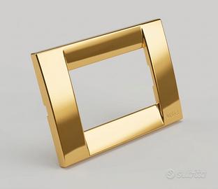 Placche Vimar IDEA metallo oro