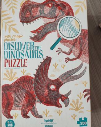 Puzzle 3D Scopri i dinosauri