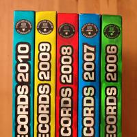 Lotto 5 Libri Guinness World Records 2006-2010